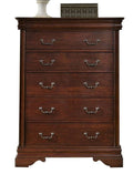 5 Drawer Chest in Mahogany Stain O56191