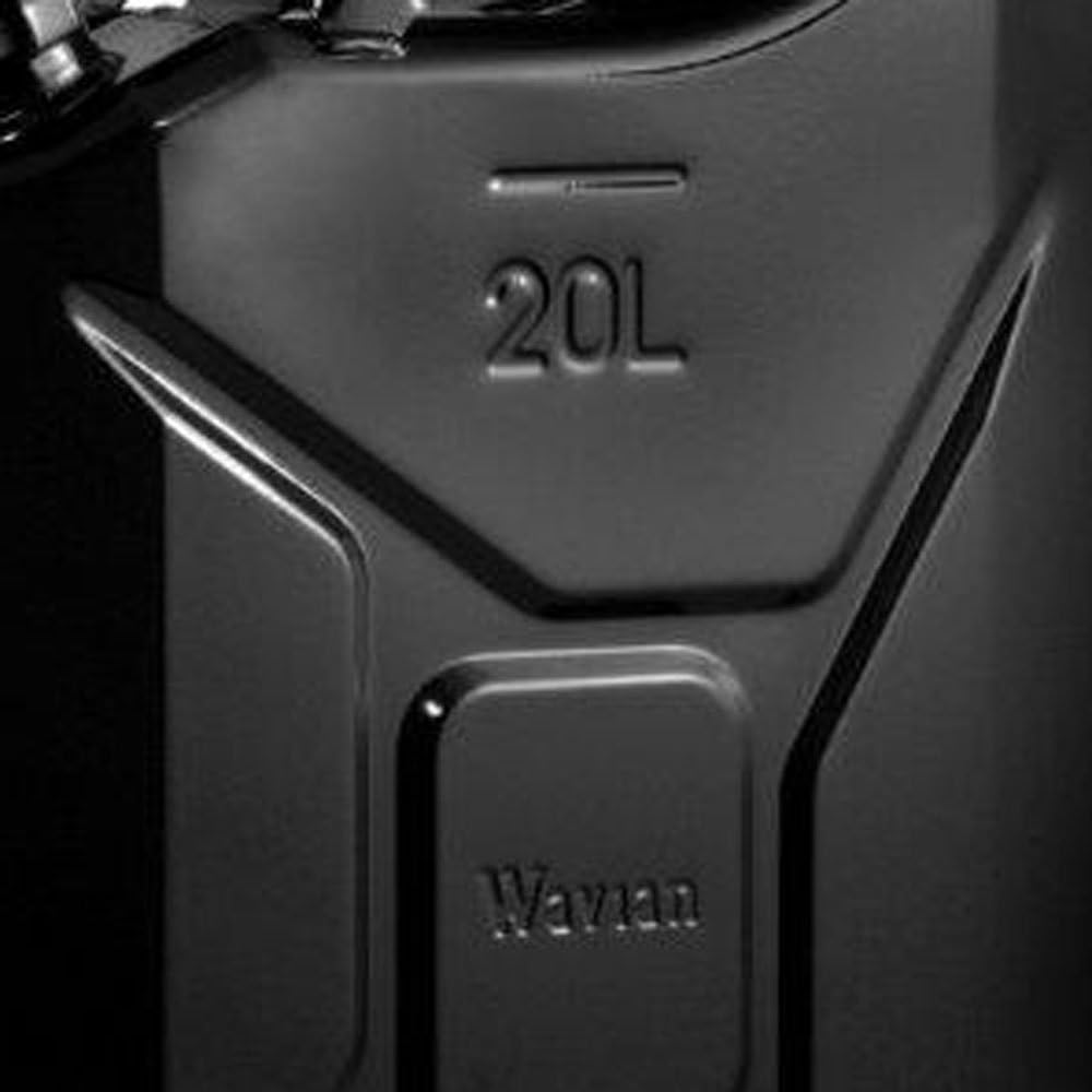 Black NATO Jerry Fuel Can and Spout System (20 Litre) Y8489