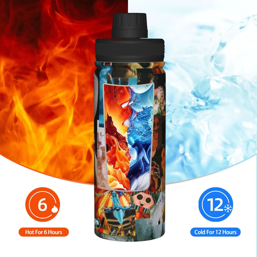 18OZ Stainless Steel Insulated Water Bottle W938