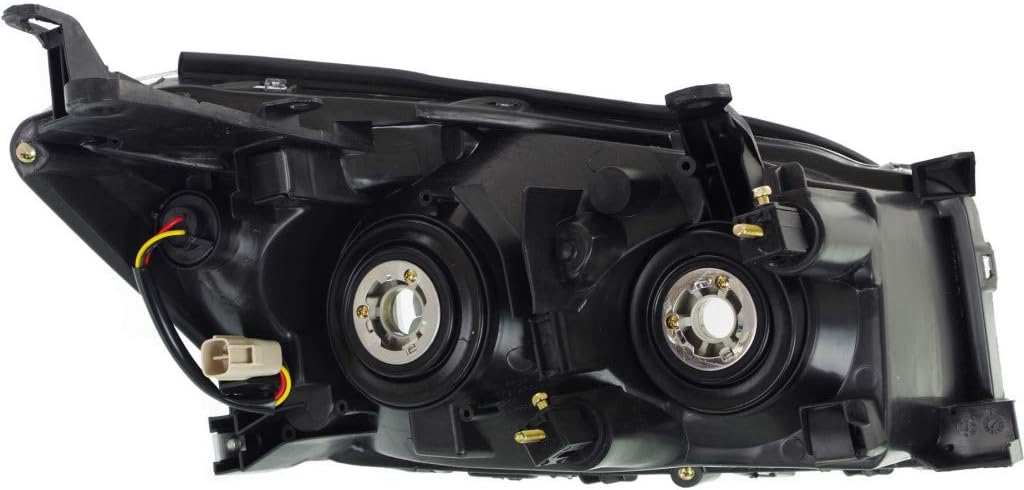 Chrome Bezel Headlight Assembly Passenger Side H88059