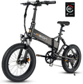 500W 48V 10AH Removable Battery 20" Fat Tire Foldable Electric Bike P759980
