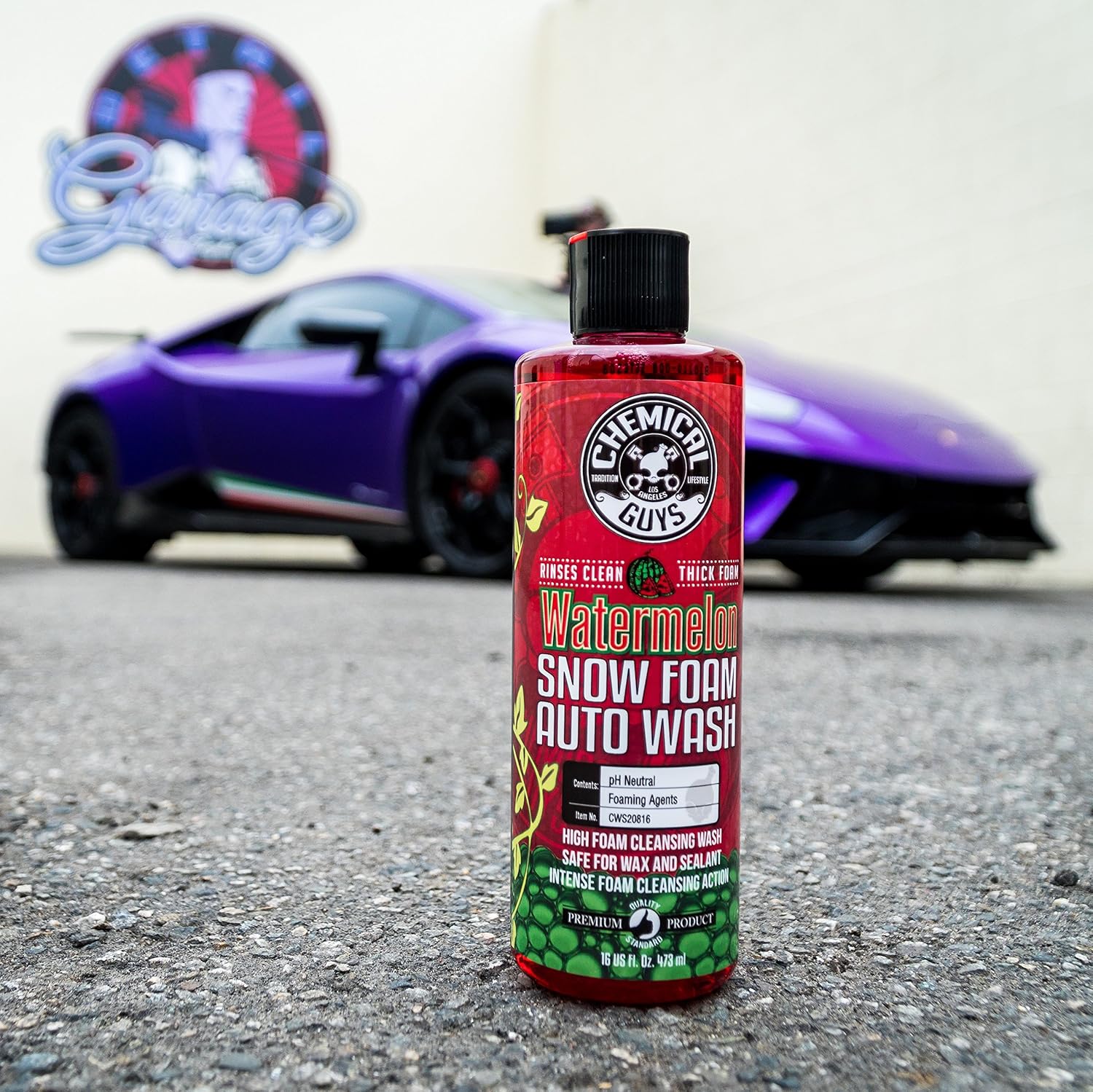 Foam Cannon Snow Foamer & Watermelon Snow Foam Auto Wash (128 fl oz.) H49586