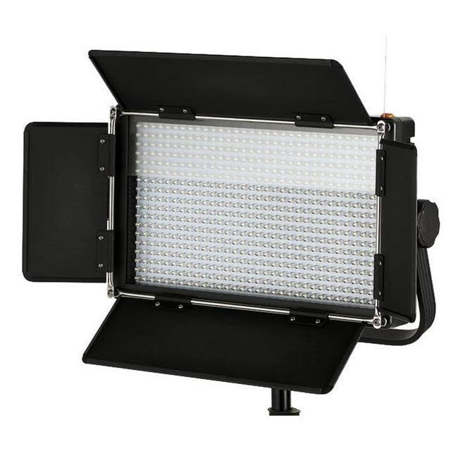 Dimmable Bi-Color LED Light with V-Mount Battery Plate J344