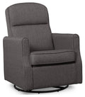 Slim Nursery Glider Swivel Rocker Chair, Gray B830