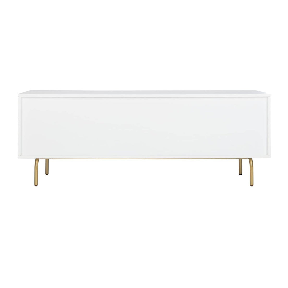 Black and White Washed Media Stand A80366