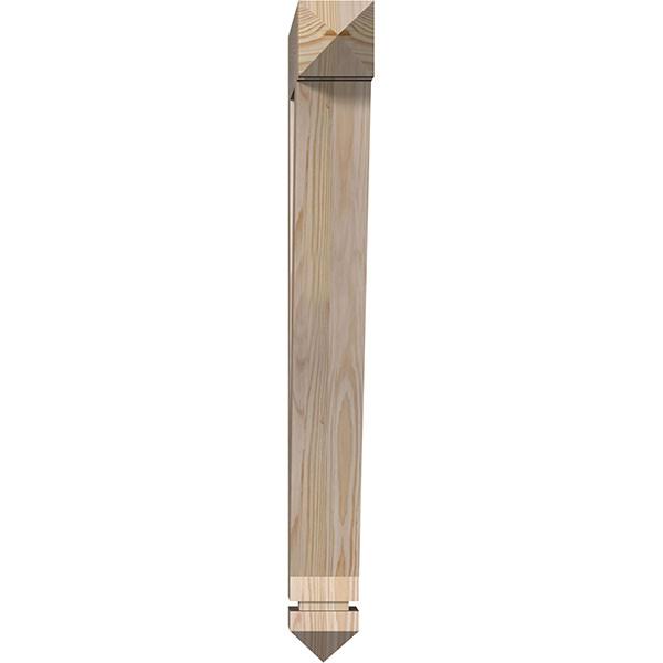 Traditional Arts & Crafts Smooth Bracket, Douglas Fir T99872