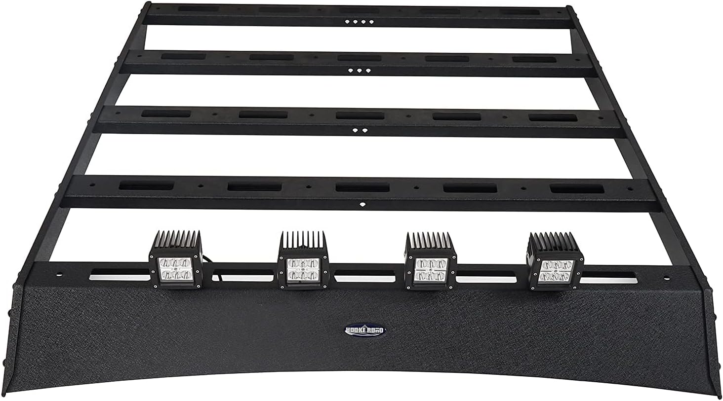 Roof Rack Cargo Carrier Crossbars Basket with LED Lights for Toyota Tacoma 05-22 Access Cab 2nd 3rd Gen Pickup Truck L931