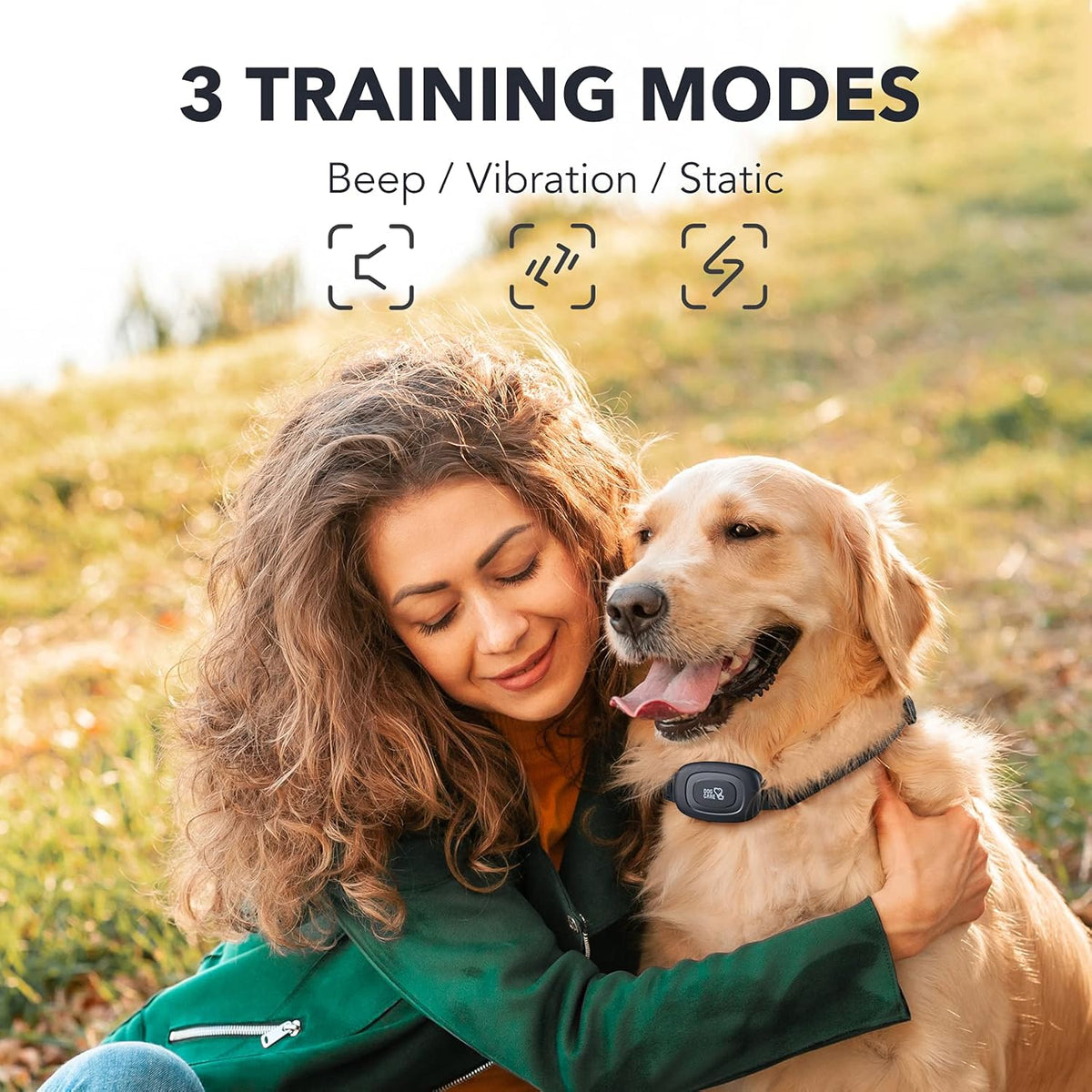 Rechargeable Dog Training Collar with Remote, 2 Receivers, Pack of 2 S236