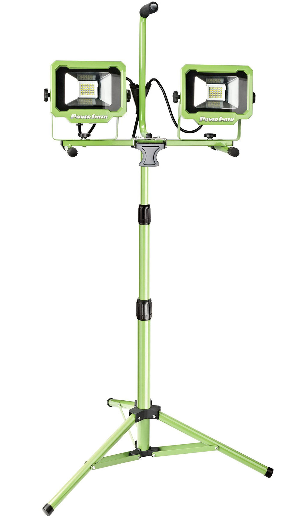 40W 4000 Lumen Dual-Head LED Work Light with Tripod Q359