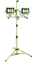 40W 4000 Lumen Dual-Head LED Work Light with Tripod Q359