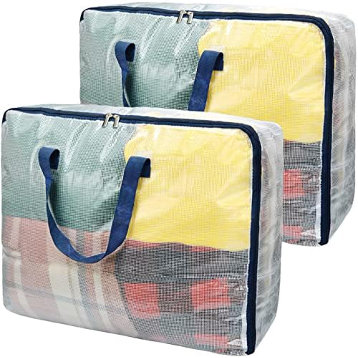 75L Clear Storage Bags with Zipper (2) Q284584