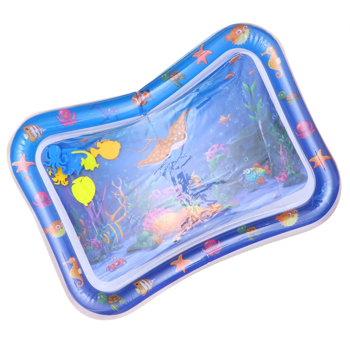 Inflatable Crawling Cushion Water Play Mat (Blue) C488232
