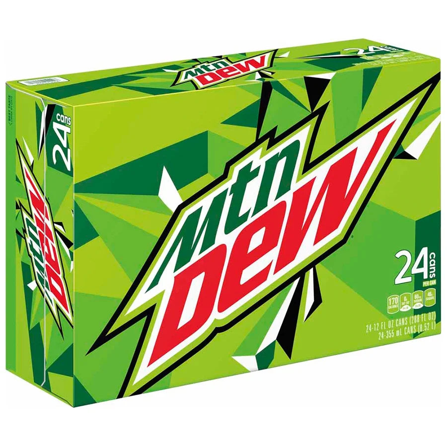 24 Pack Citrus Soda Pop Cans V541