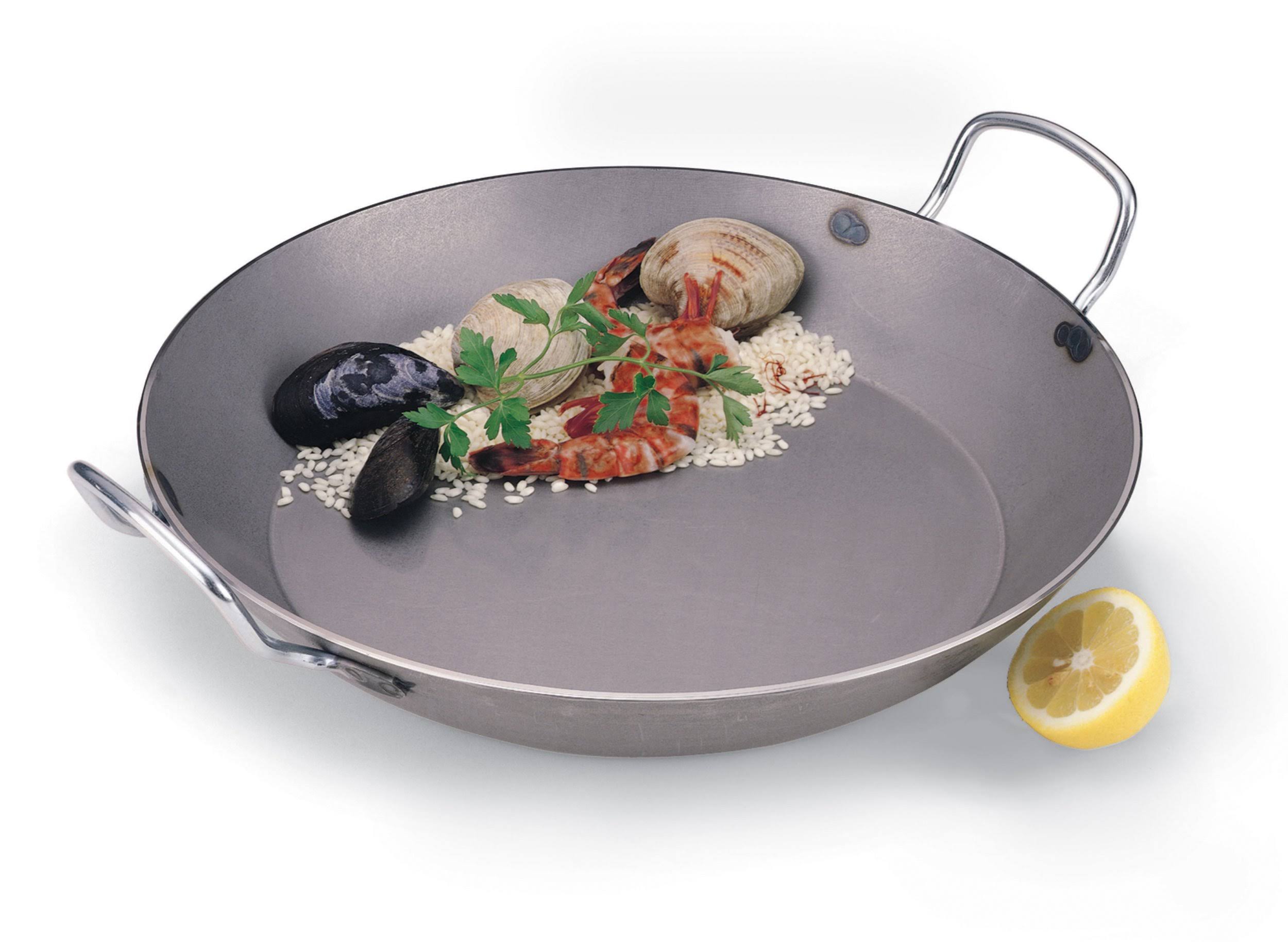 17 3/4 in Carbon Steel Paella Pan T238