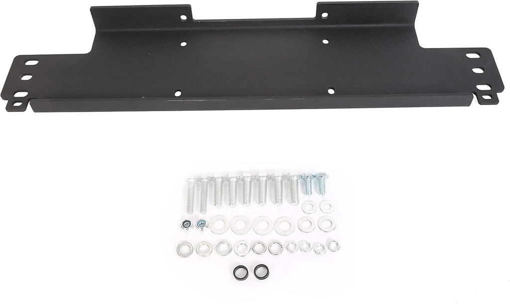 Winch Mounting Plate for Jeep Wrangler YJ TJ LJ, 12000 lb Capacity Pack of 2 P911404