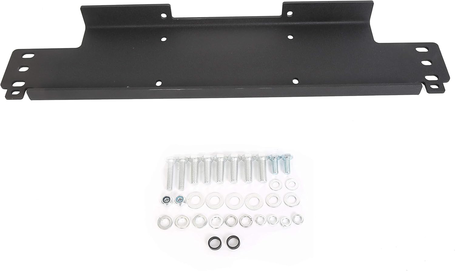 Winch Mounting Plate for Jeep Wrangler YJ TJ LJ, 12000 lb Capacity Pack of 2 P911404