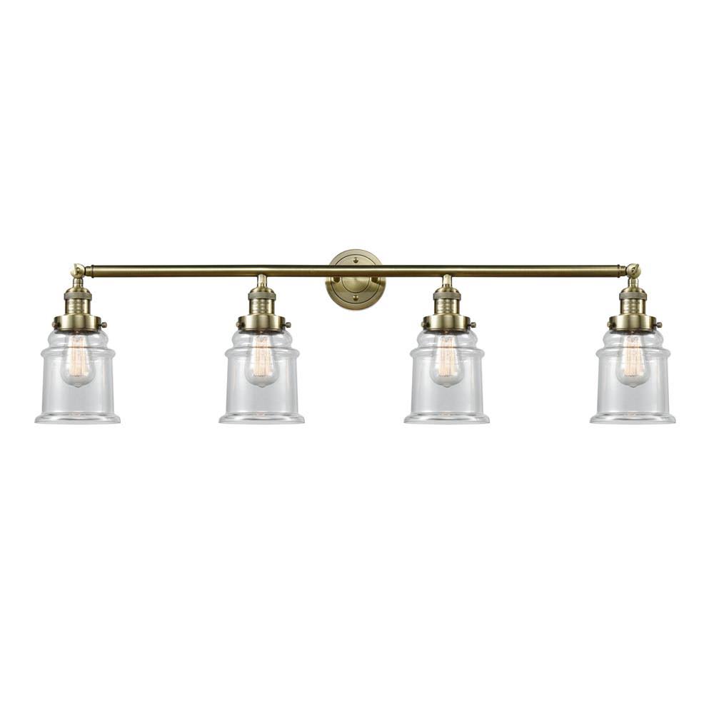 Antique Brass 4 Light Bath Vanity Light R348407