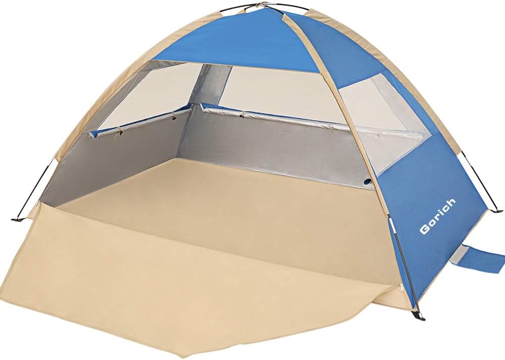 Blue Pack of 2 Beach Tent Z1958
