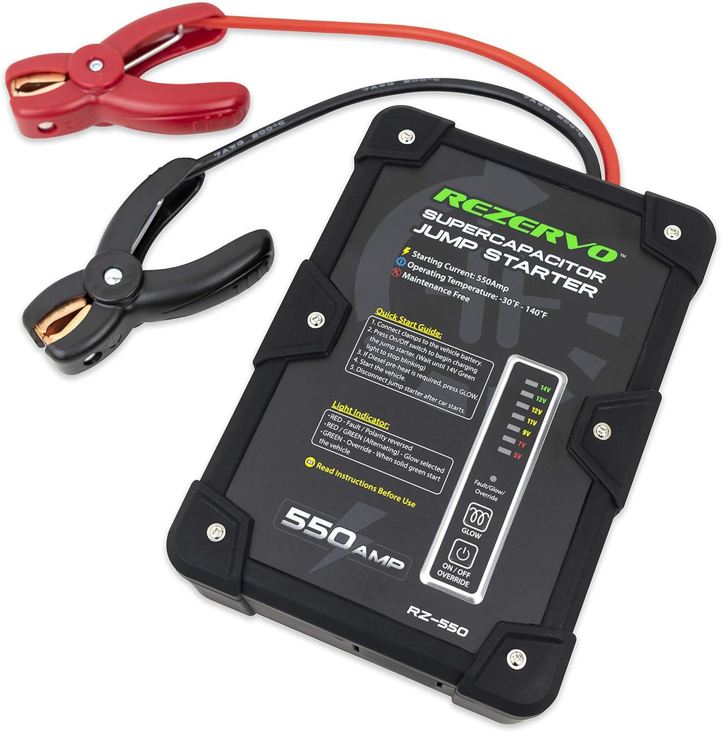 Batteryless Jump Starter for Cars, Trucks, Boats, RVs, ATVs, and other Gas Engines K255