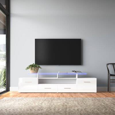 White TV Stand F6539