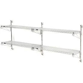 Wall Mount Wire Shelving 2-Shelf Add-On T3741
