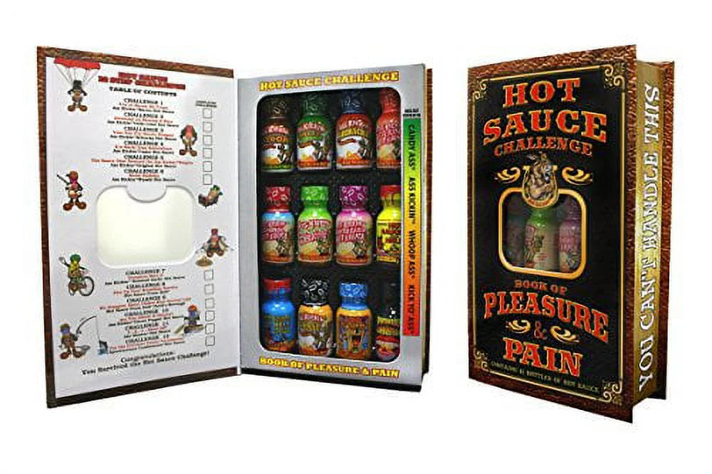 Hot Sauce Variety Pack - 12 - 0.75 Ounce Bottles T85836