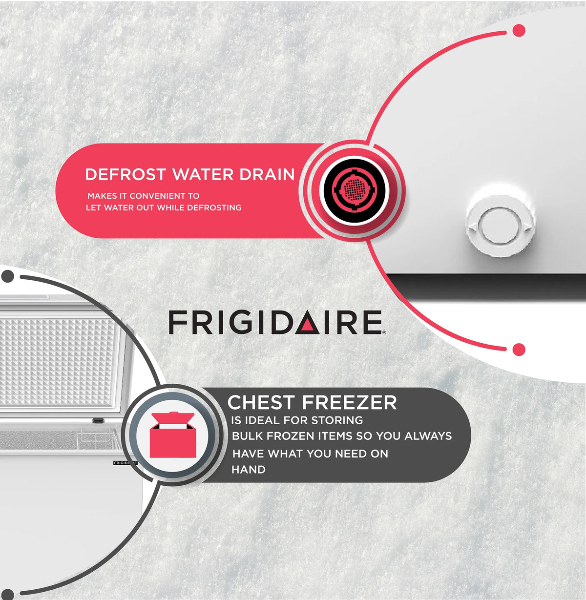 White 7.0 Cu. ft. Chest Freezer U555656
