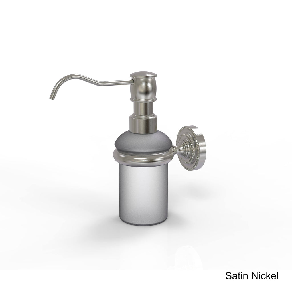 Matte Black Wall Mounted Soap Dispenser J87705