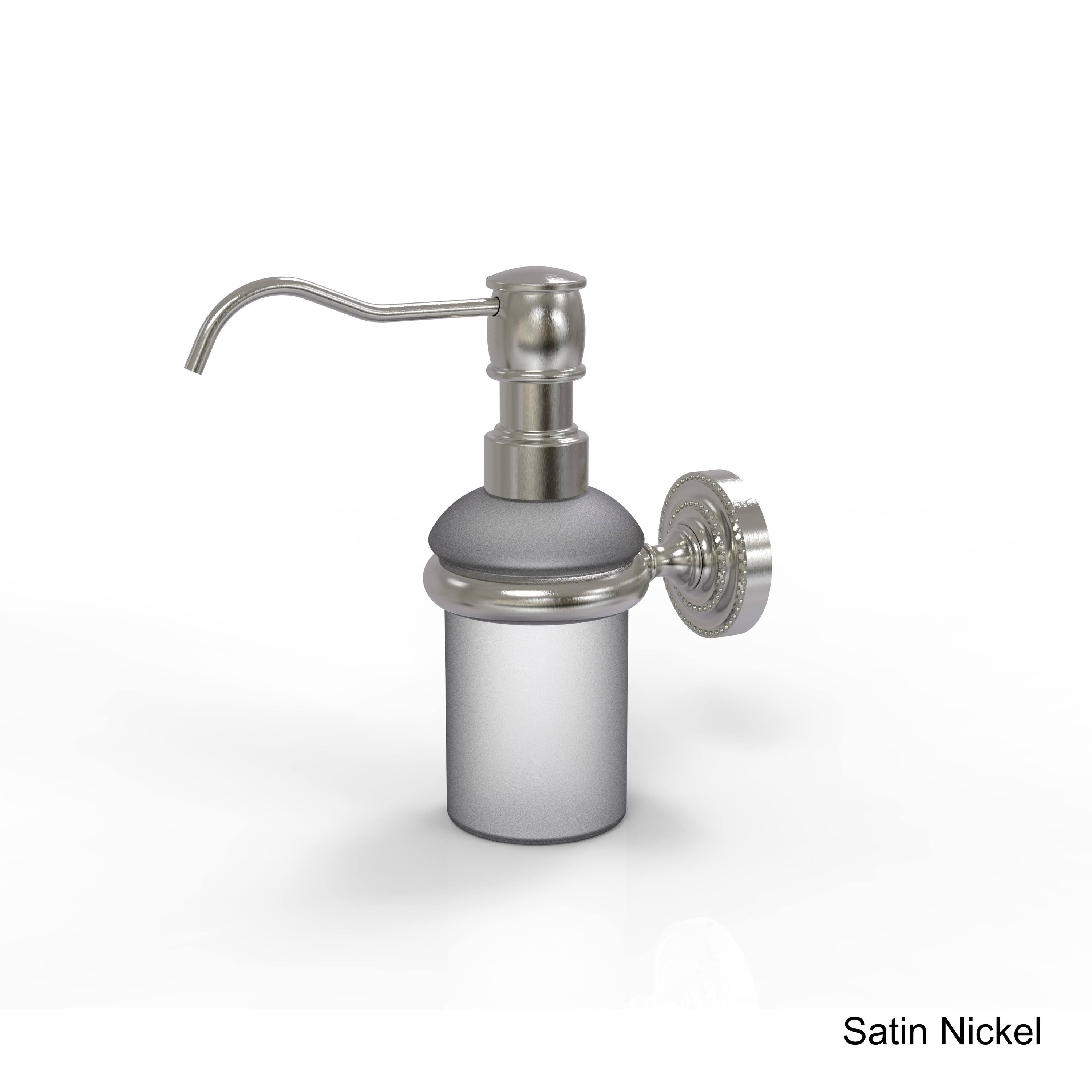 Matte Black Wall Mounted Soap Dispenser J87705