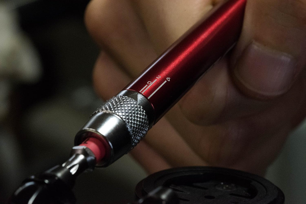 T-Ratchet + Ti-Torque Kit + 10 s2 Hex/Torx/Phillips Bits with Waxed Canvas Carrying Case H2824