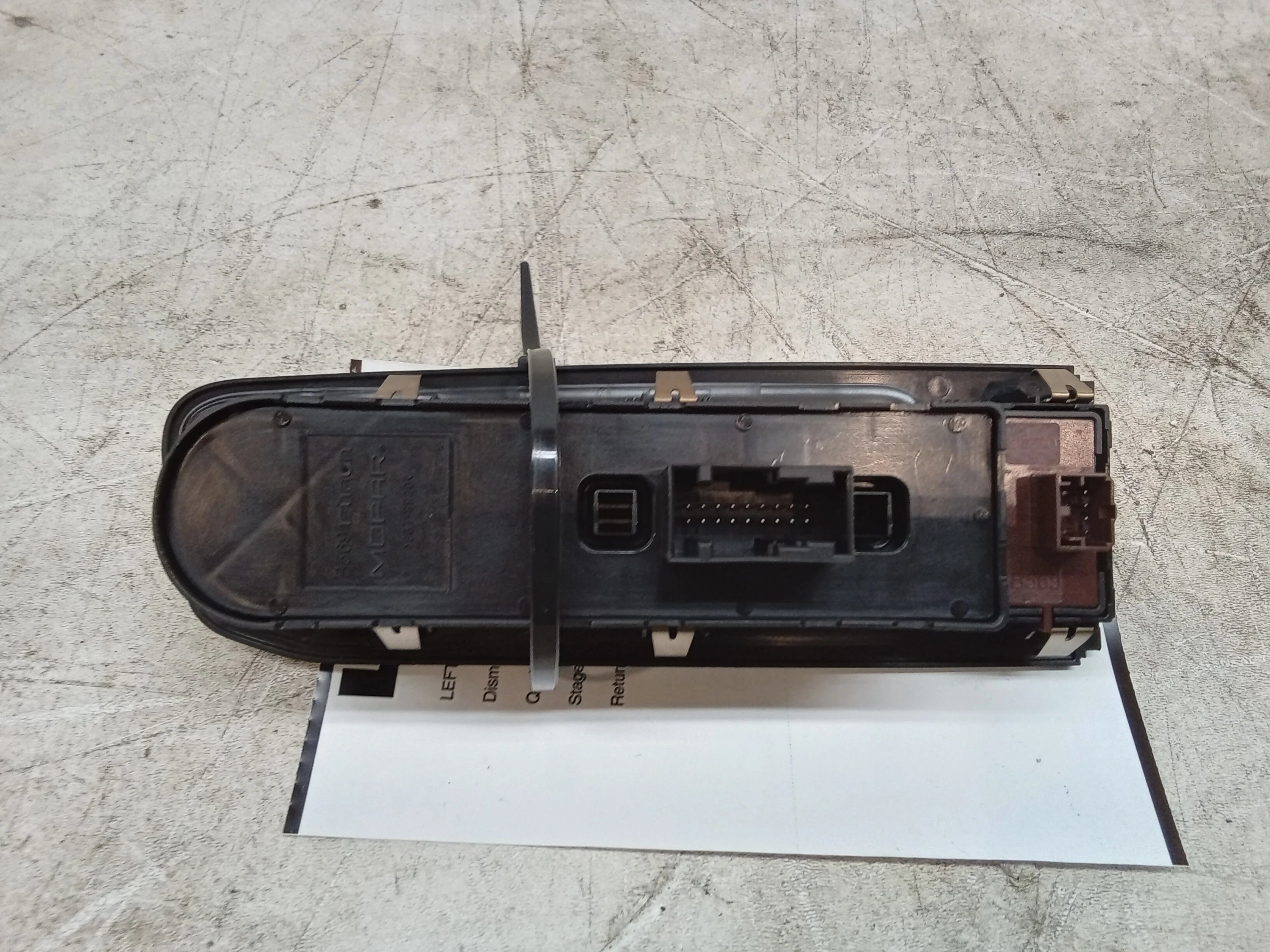Front Driver Master Window Switch with Mirror Control Locks F214