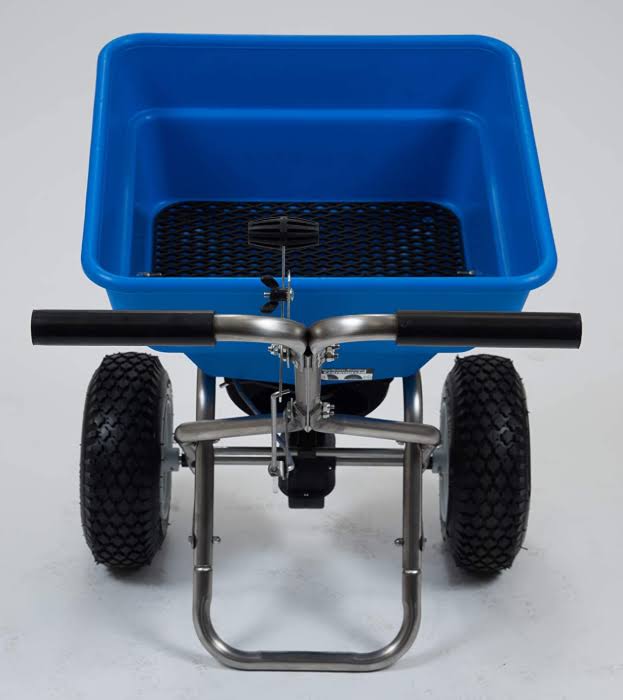 100lb Stainless Steel Ice Melt Spreader Q747