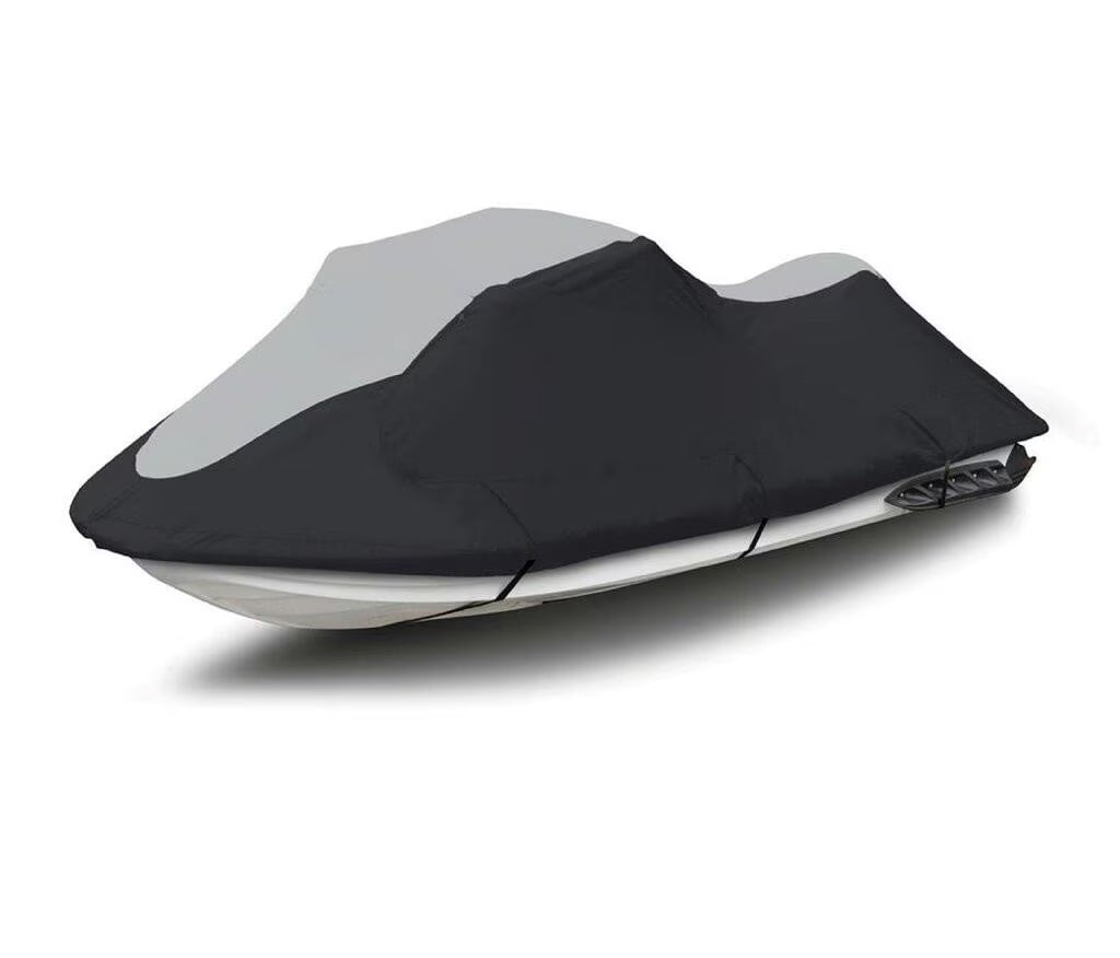 Black/Grey 1-2 Seater Jet Ski PWC Cover O2372