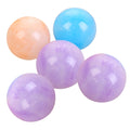 5pcs Plastic Air Filled Bouncy Rubber Balls Q6737