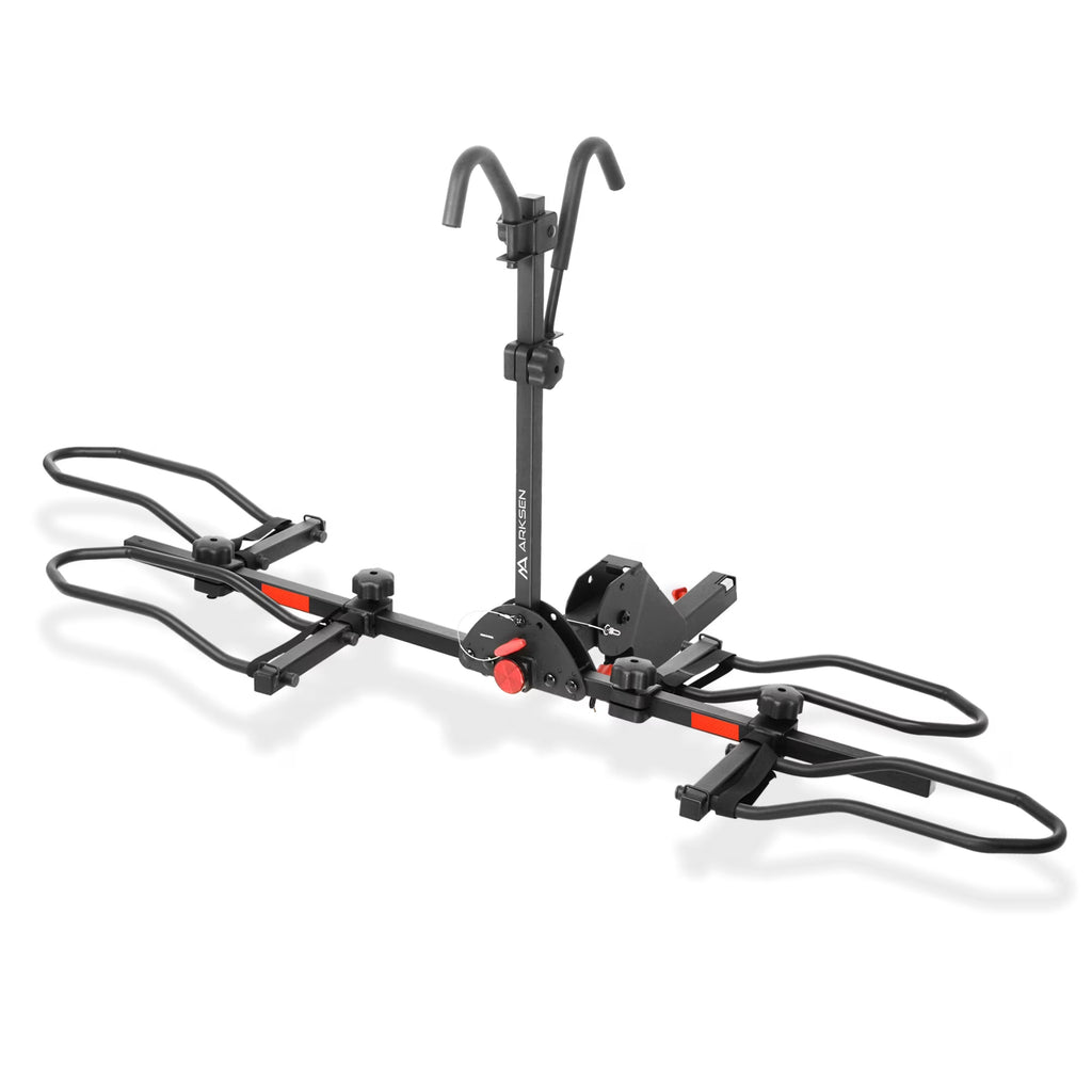 2" Hitch Mounted Foldable 2-Bike Platform Style Carrier J663512