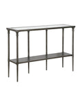 Aged Steel Console Table D38249