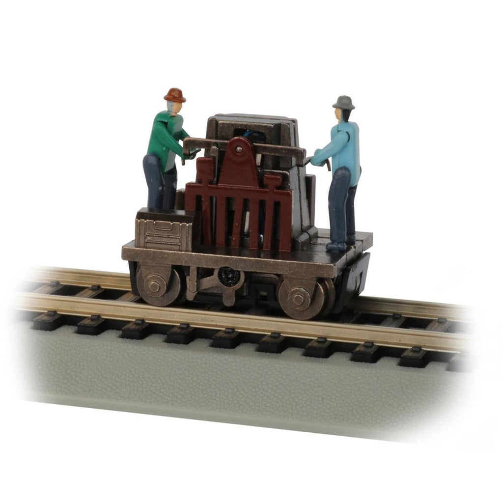 HO Gandy Dancer Operating Hand Car W140725