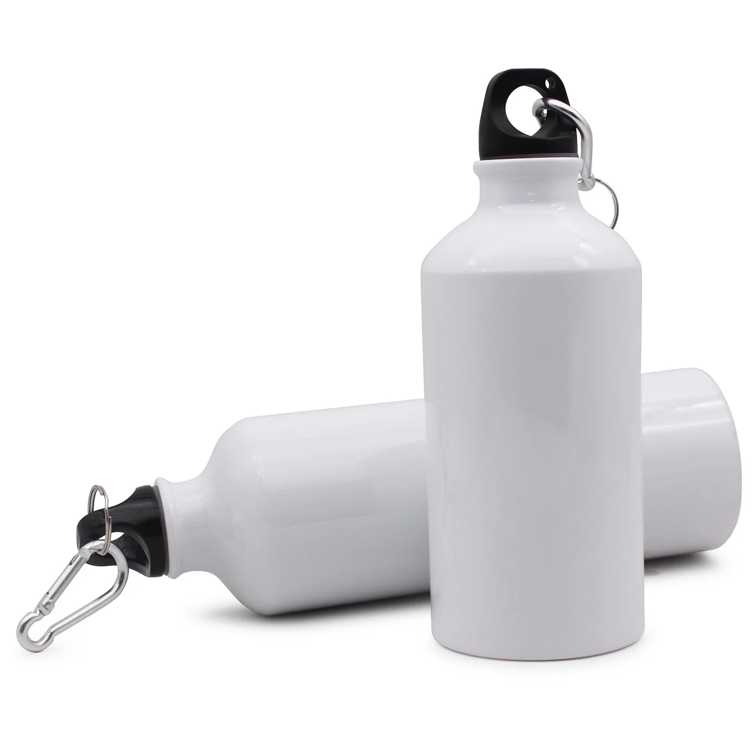 60pcs White Sublimation Blank Aluminum Sports Bottle P939