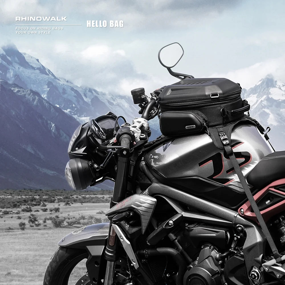 Expandable Waterproof Motorcycle Bag, 15-18L S345060