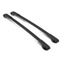 Black Aluminum Bolt-On Roof Rail Cross Bar N724