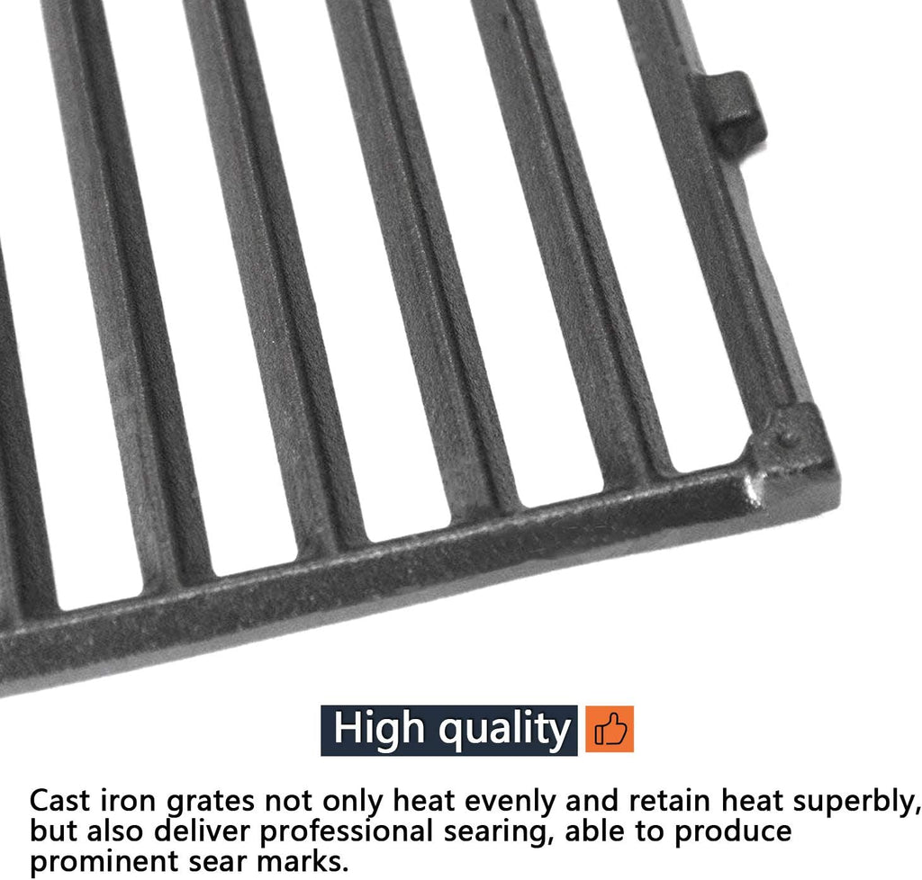 Set of 2 Cast Iron Grill Grates 19.5 inch N447