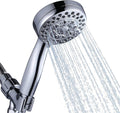 Dual Chrome Shower Head Combo with Handheld, 59" Hose, Pack of 2 W960736
