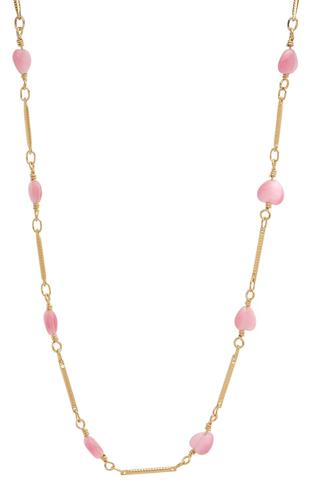 14k Yellow Gold Plated Choker Chain Necklace, 16 inches C942534