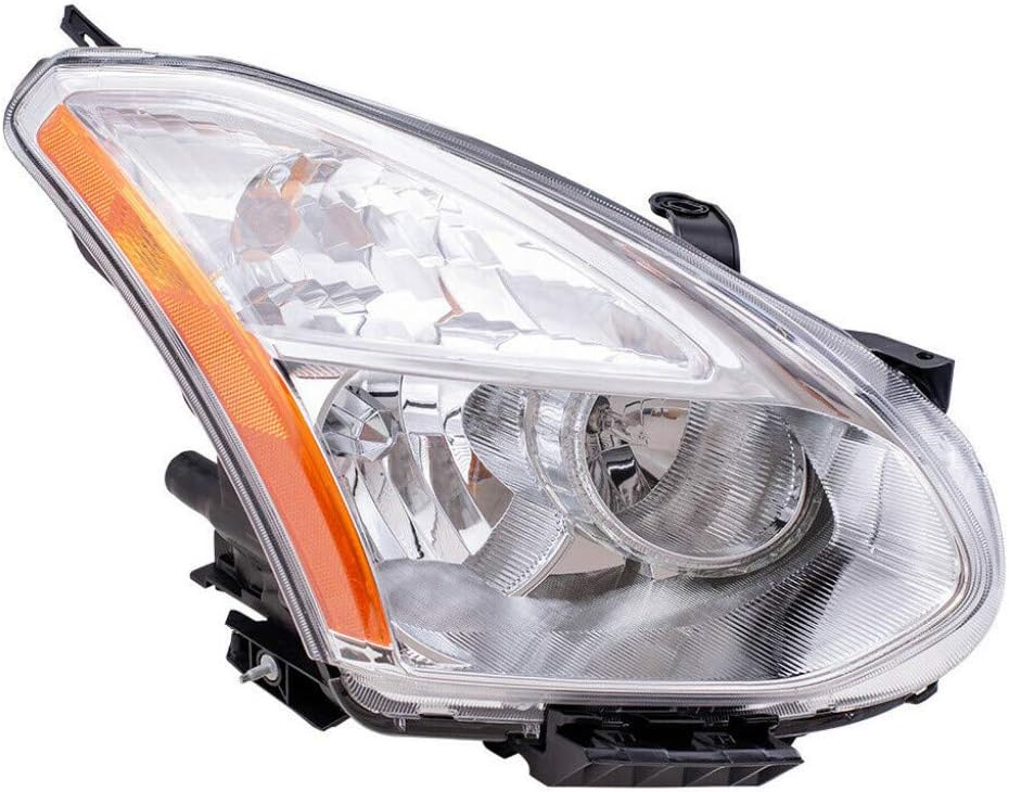 Nissan Rogue Headlight Assembly 2009 2010 Driver Side Halogen D979625