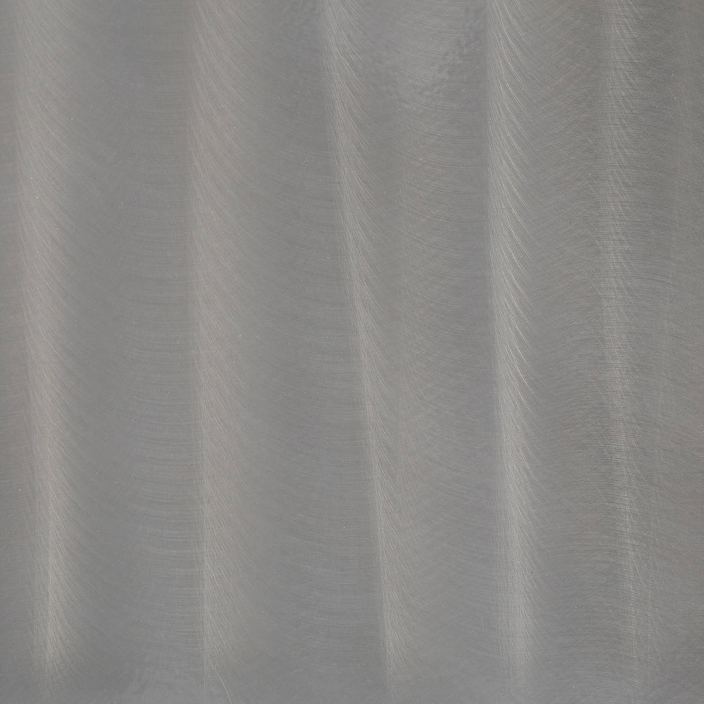 Clear Brushed Silver Metal Bench Q265