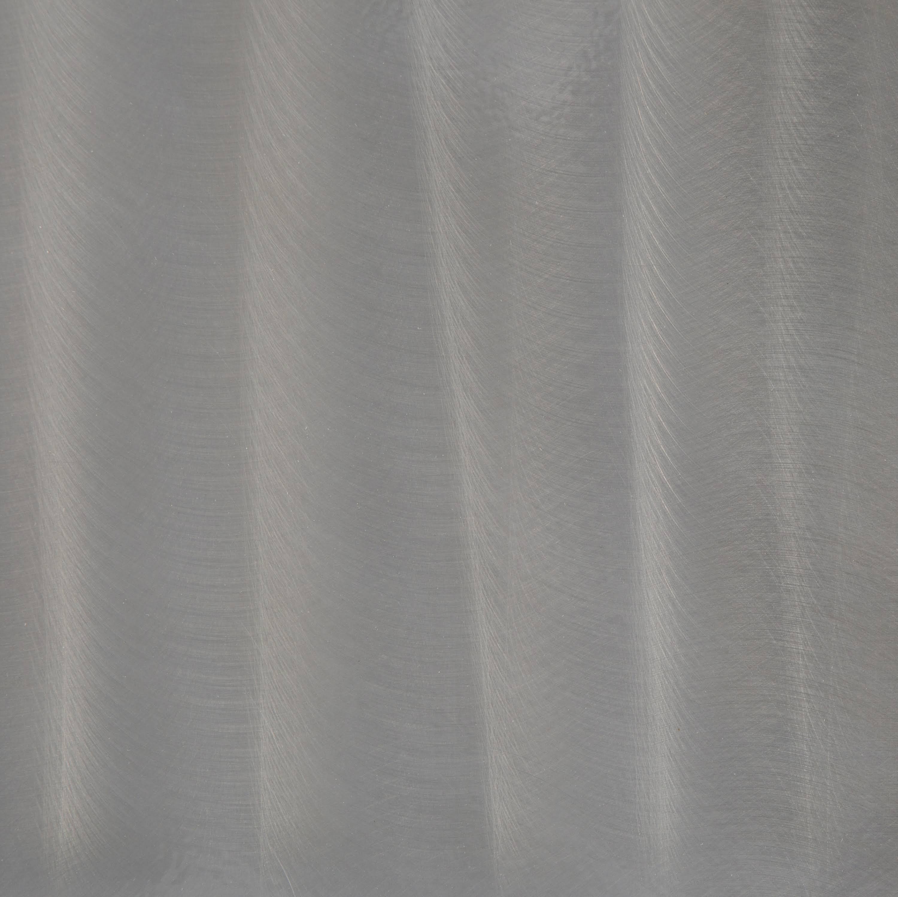 Clear Brushed Silver Metal Bench Q265