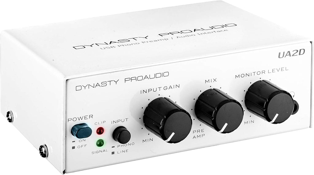 USB Phono Preamp with RIAA Equalized Low Noise Moving Magnet A/D Converter N743