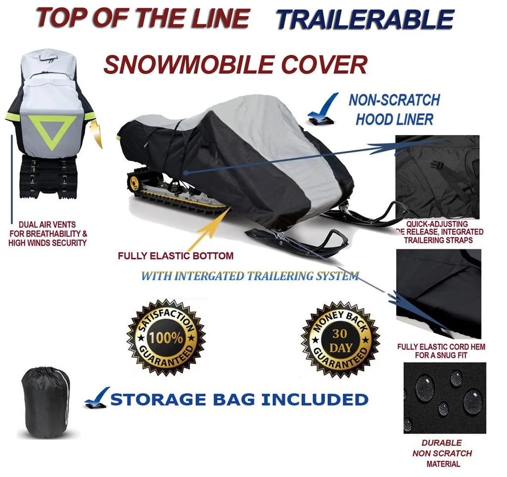 600D Snowmobile Travel and Storage Cover G5671