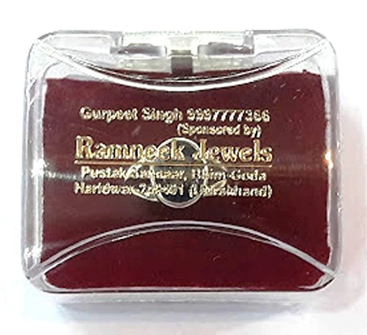 Yellow Sapphire Pukhraj Gemstone Panchdhatu Ring T446