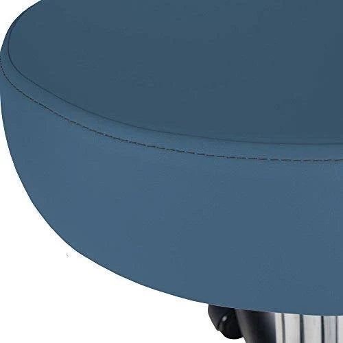 Pneumatic Massage Rolling Stool with Backrest K649010